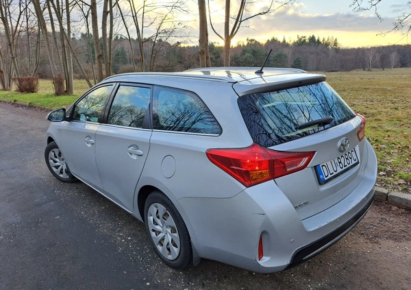 Toyota Auris cena 19500 przebieg: 477500, rok produkcji 2013 z Lubin małe 79